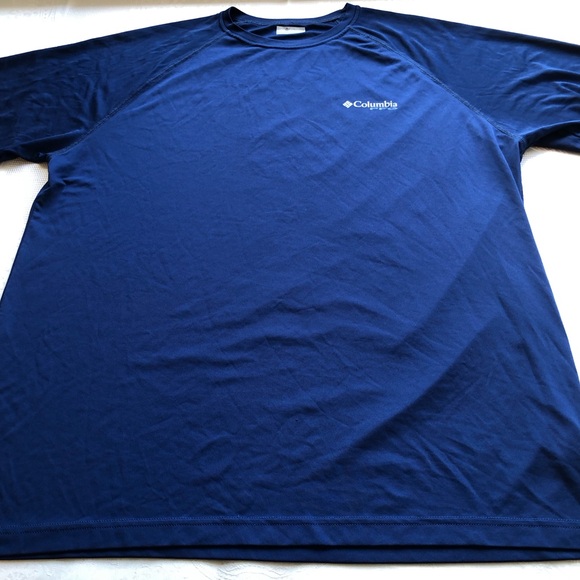 Columbia PFG Florida Gators Dri-Fit Navy Blue Shir Men’s Size XL Omni-Shade Tee - Picture 15 of 15